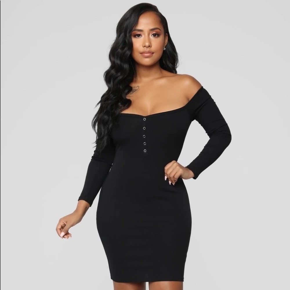 Off Shoulder Bodycon Dress